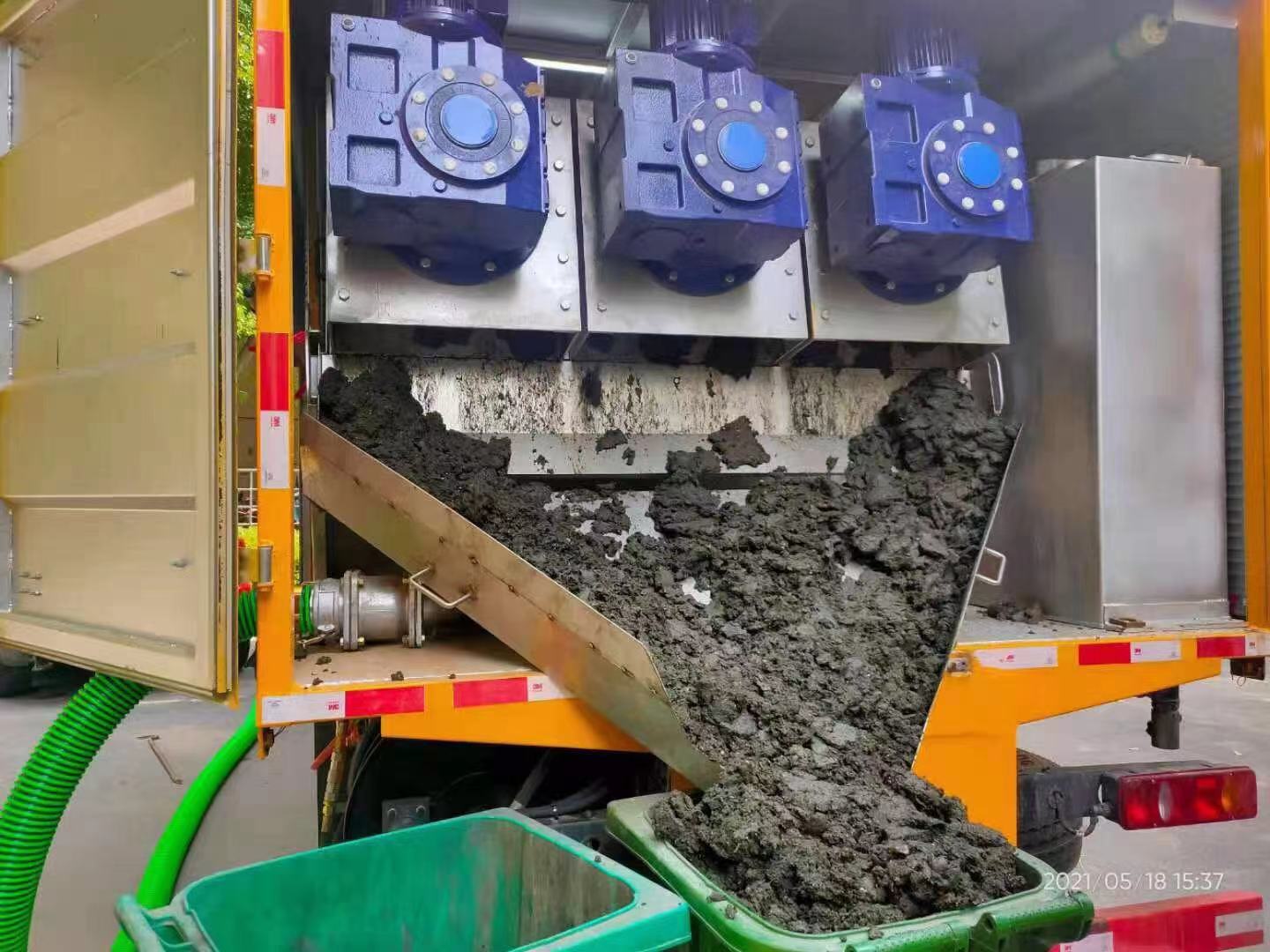 益阳化粪池清掏城市维护站-泥浆净化干湿分离处理